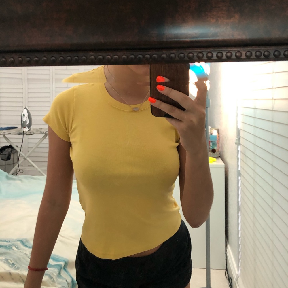 John Galt Yellow Tee